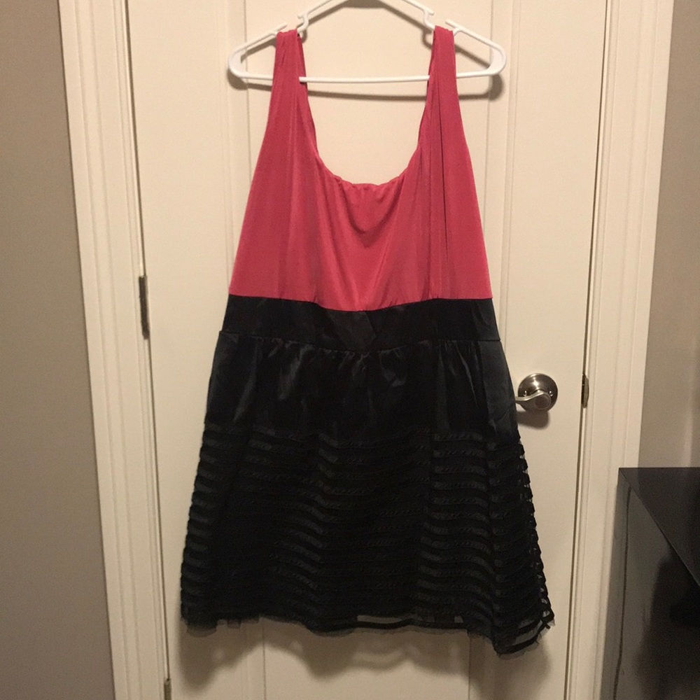 Torrid Black/Pink Dress